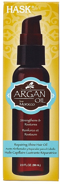 hask argan oil olejek do włosów