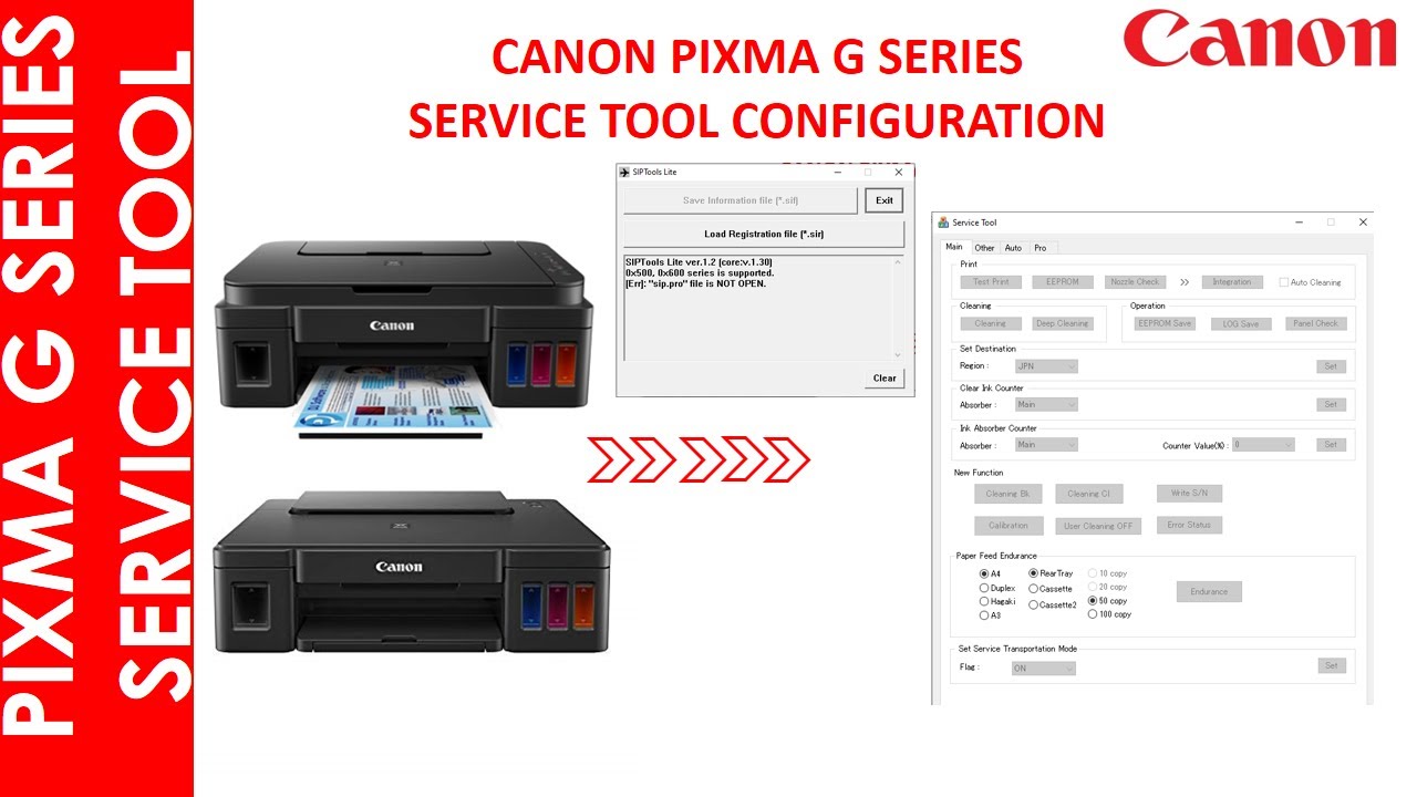 canon pixma g3400 pampers reset