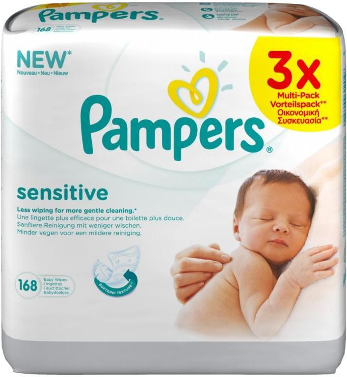 pampers sensitive chusteczki ceneo