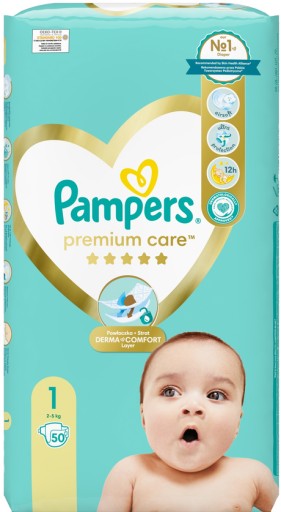 pampers new baby 1 duża paczka