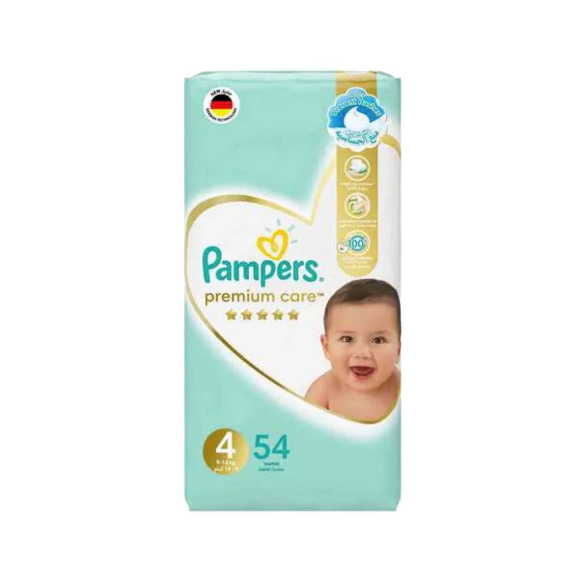 pampers dada premium 4