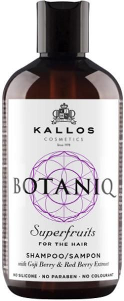 kallos botaniq superfruits odświeżający szampon do włosów 300ml