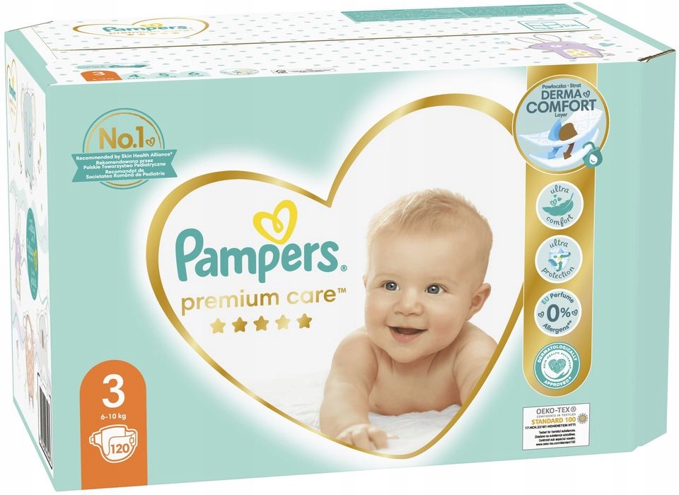 pampers 120 sztuk