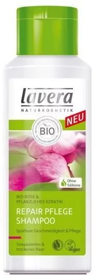lavera szampon odbudowujący z bio-różą