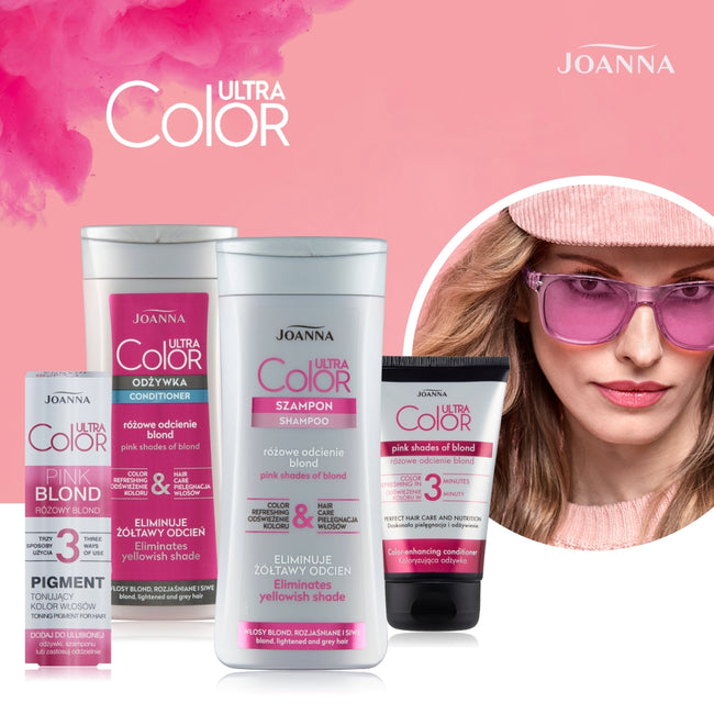 szampon joanna ultra color system czy rozjąsni włosy