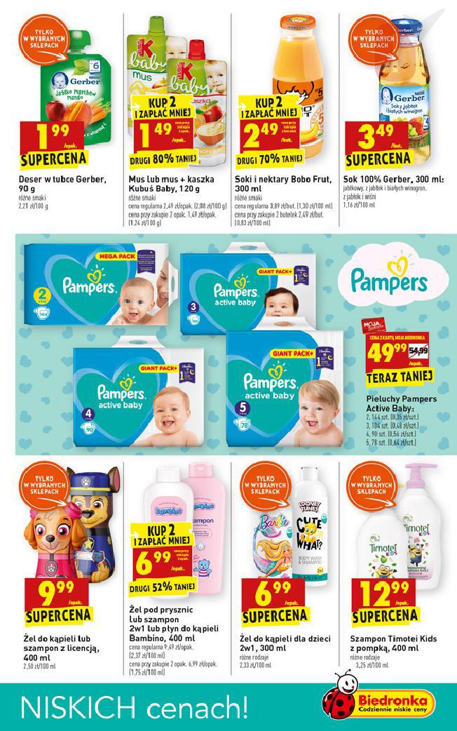 black friday 2018 pampers biedronka