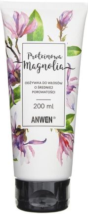 anwen proteinowa magnolia odżywka do włosów o średniej porowatości