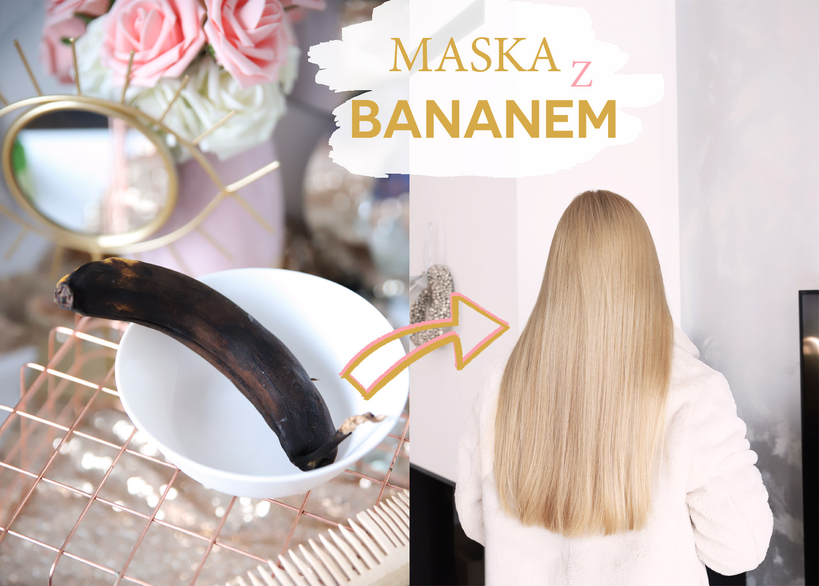 odżywka do włosów blond diy