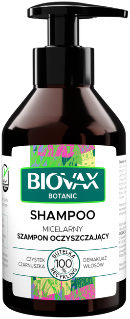 mineralny szampon biovax oczyszczający