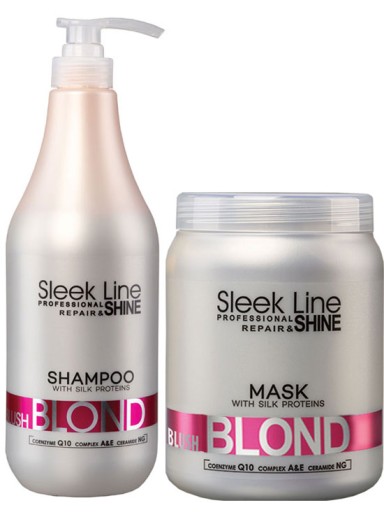 sleek line szampon blond allegro