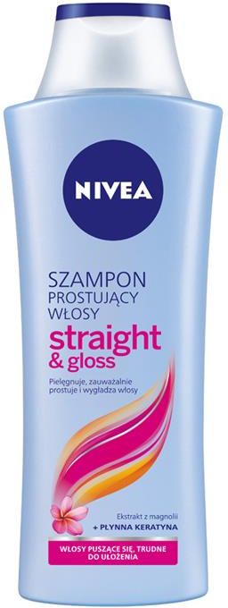 szampon nivea prostujący włosy