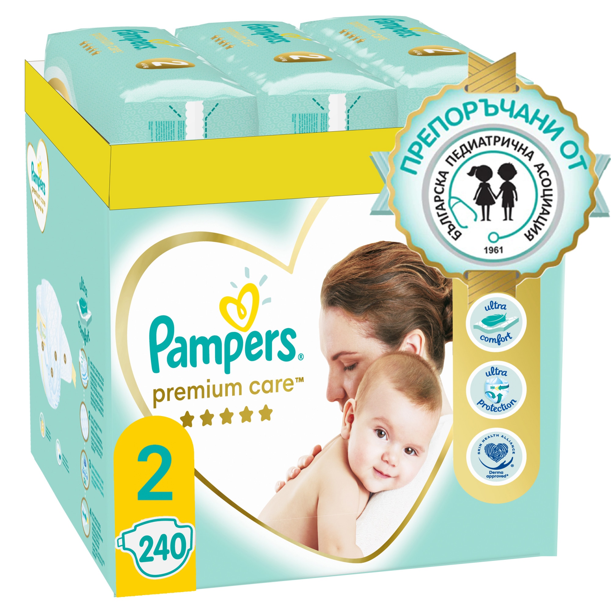 pampers 2 240 cena