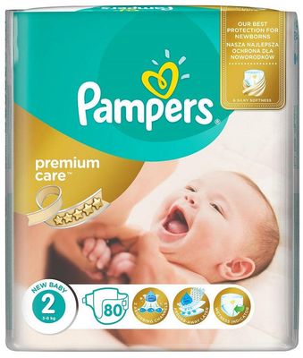 pampers premium care 80 szt