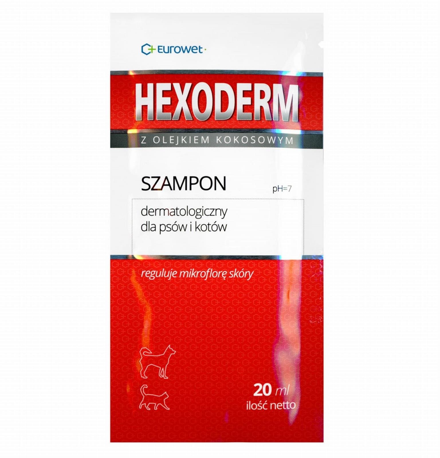 hexoderm szampon dla gryzoni 20ml uzycie