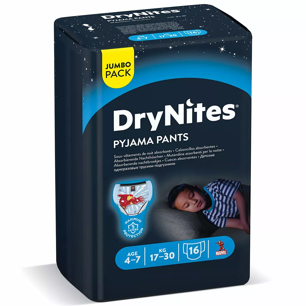 huggie drynites pampers pyjama