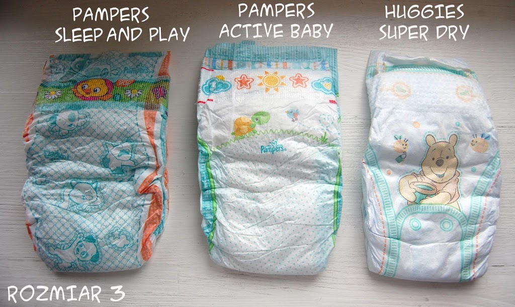 pampers rodzaje