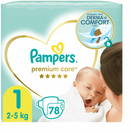 pampers premium care 1 duze pudla