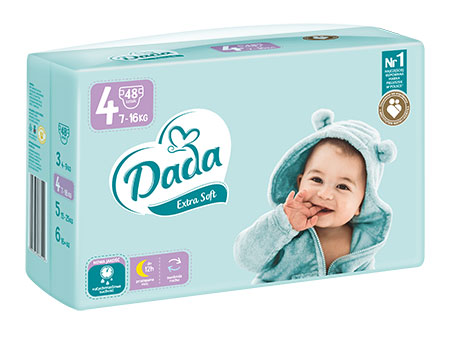 pieluchy dada extra care czy extra soft