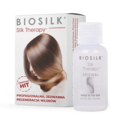 olejek biosilk do włosów z marakują