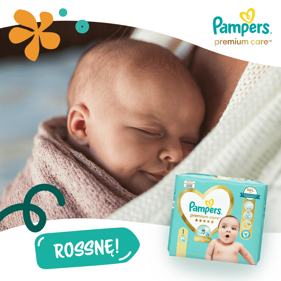 cena tylko z kartą rossnę pampers new baby-dry