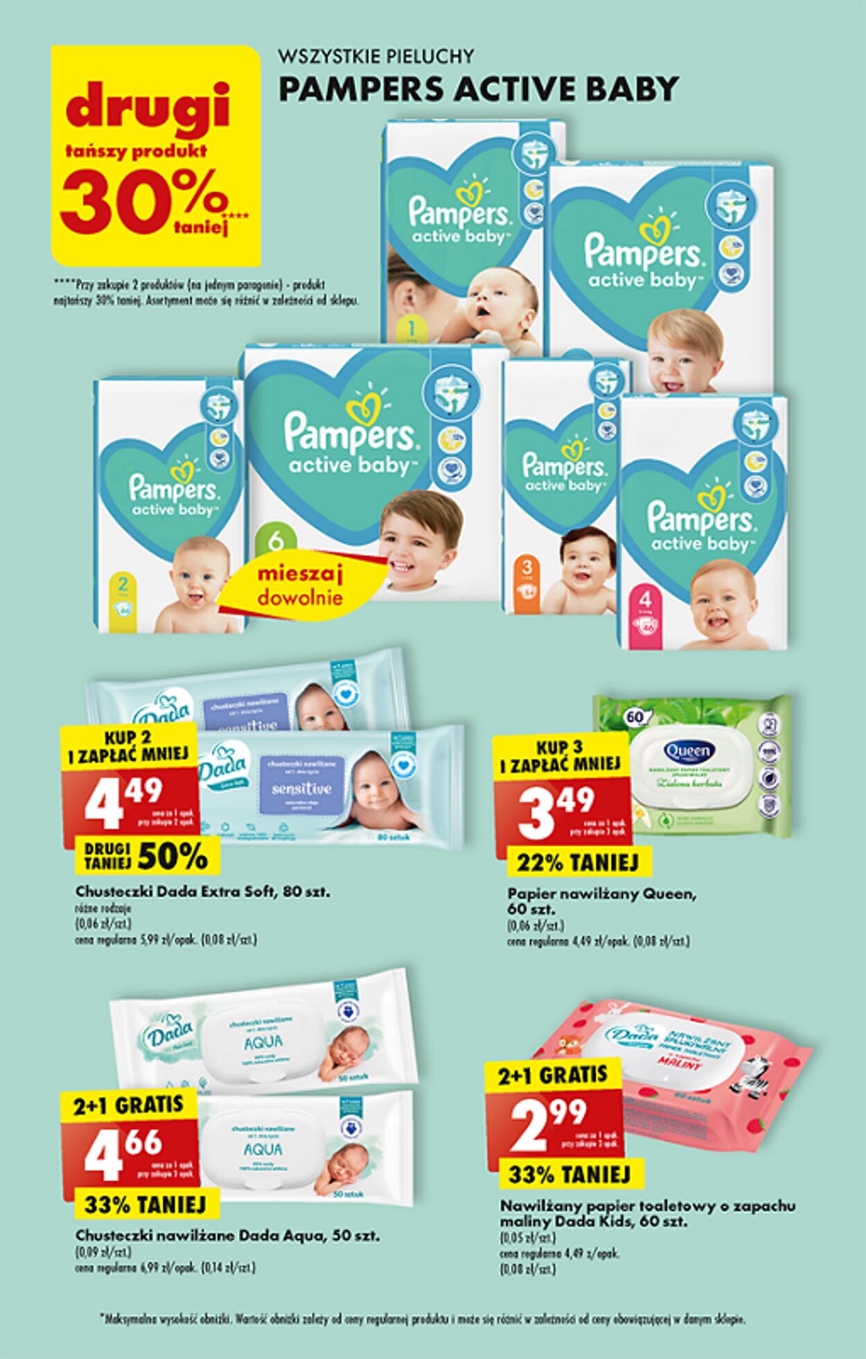 biedronka pampers 8.03