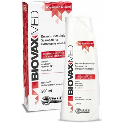 szampon biovax z proteinami mlecznymi