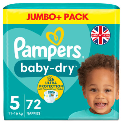 pampers 5 baby dry