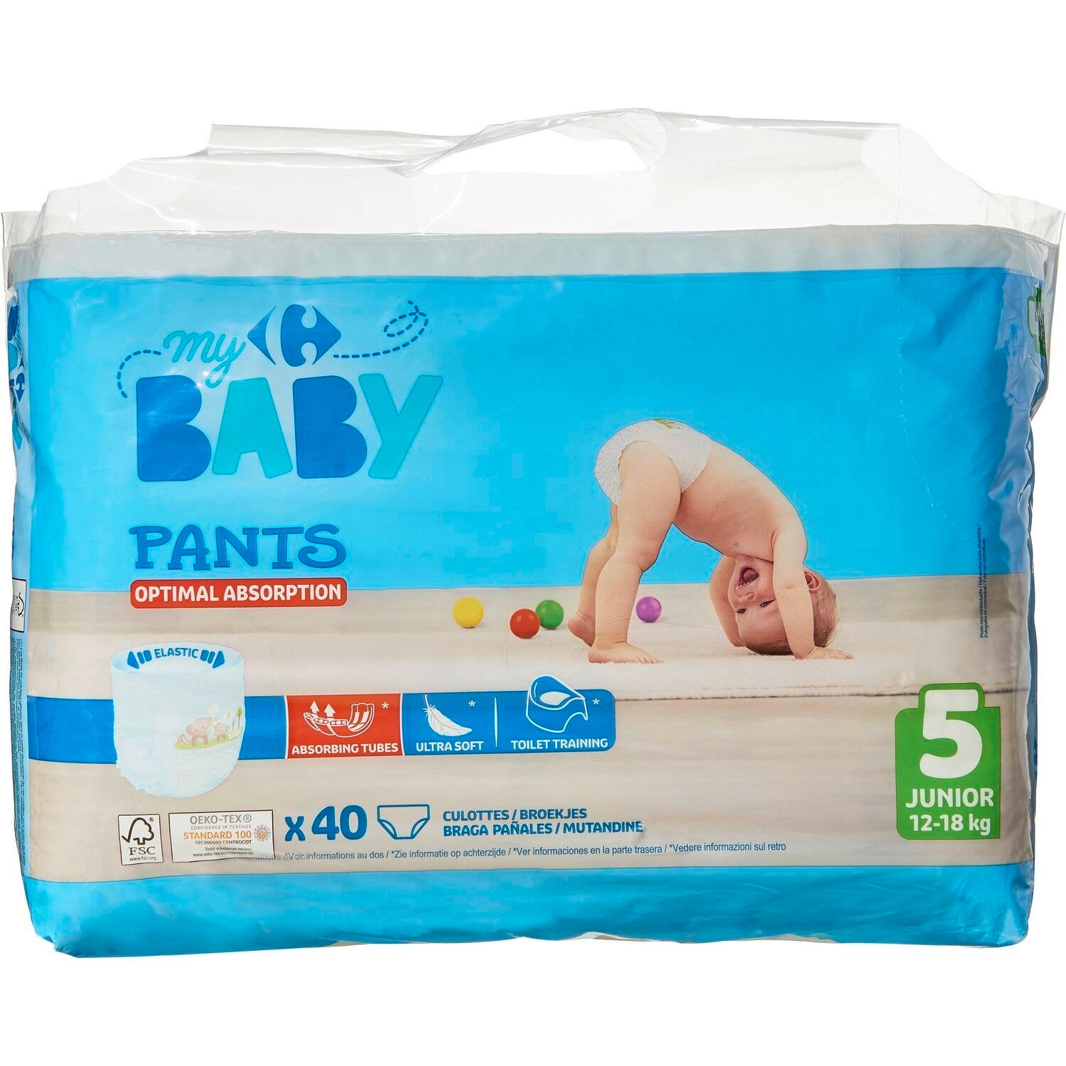 carrefour couches pampers taille 5