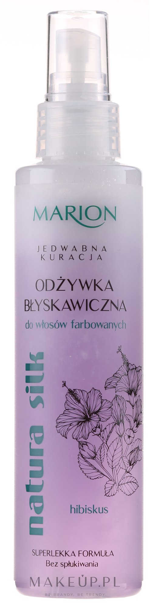 marion odżywka do włosów narura silk