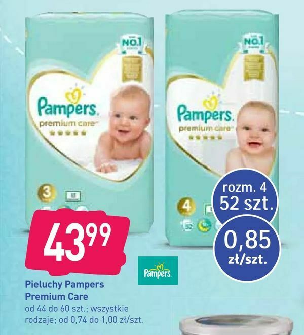 pampers premium care 4 stokrotka