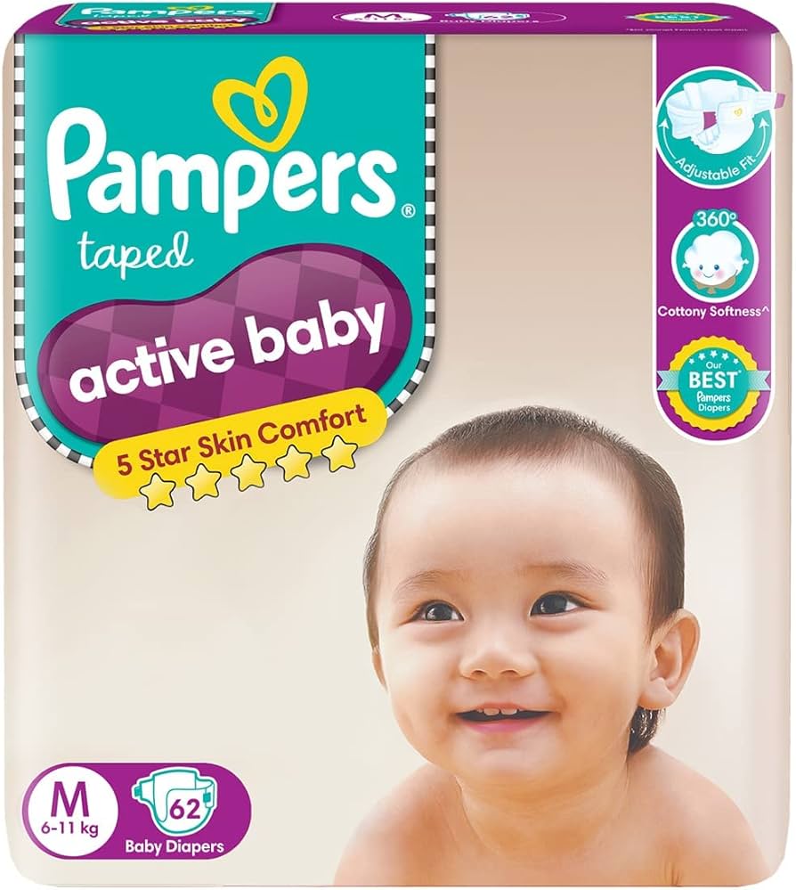 pampers active baby