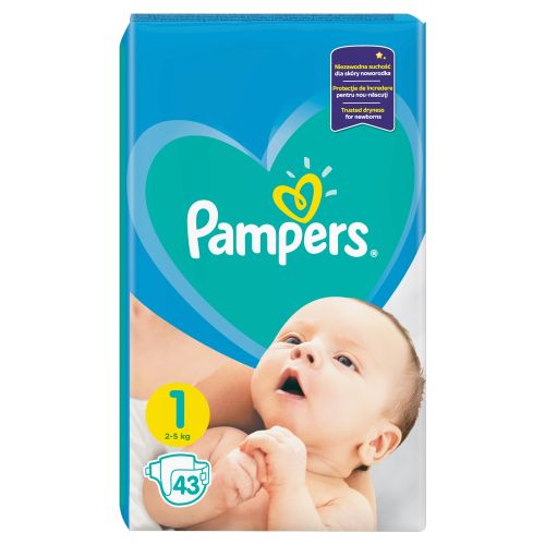 pampers 1 pampersy