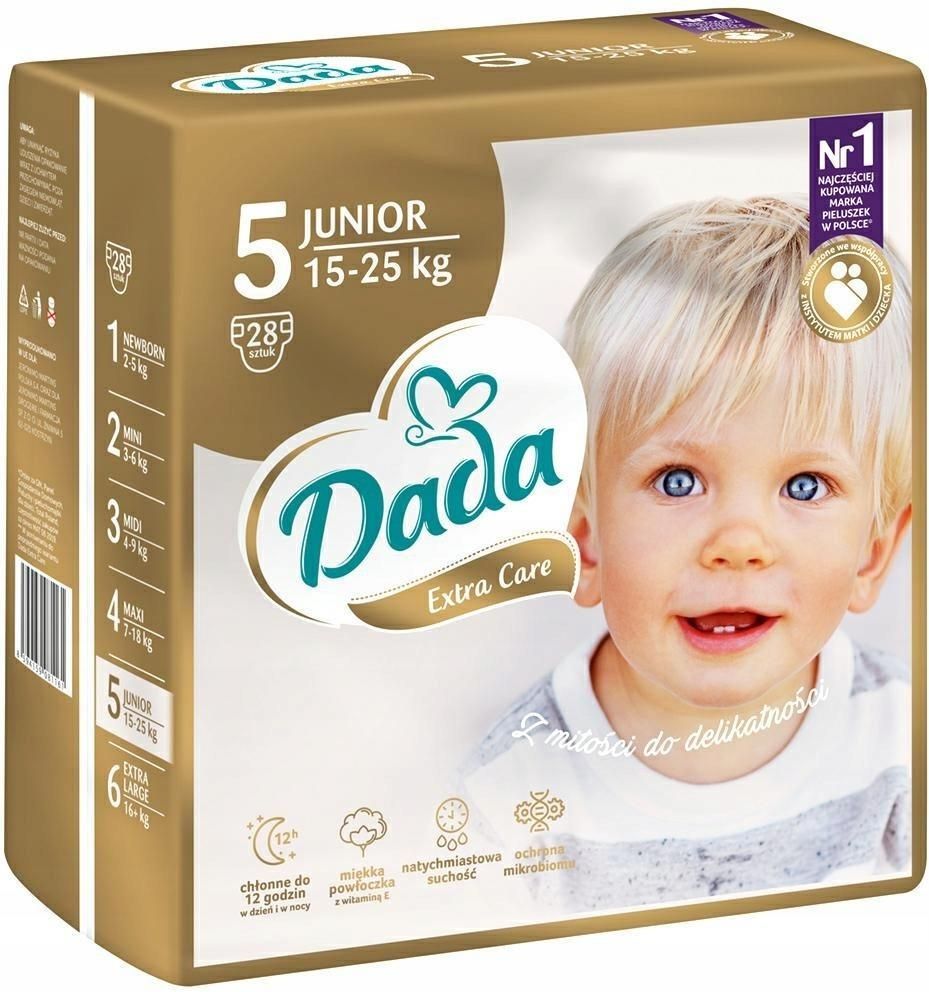 pieluchy dada extra care rodzaje