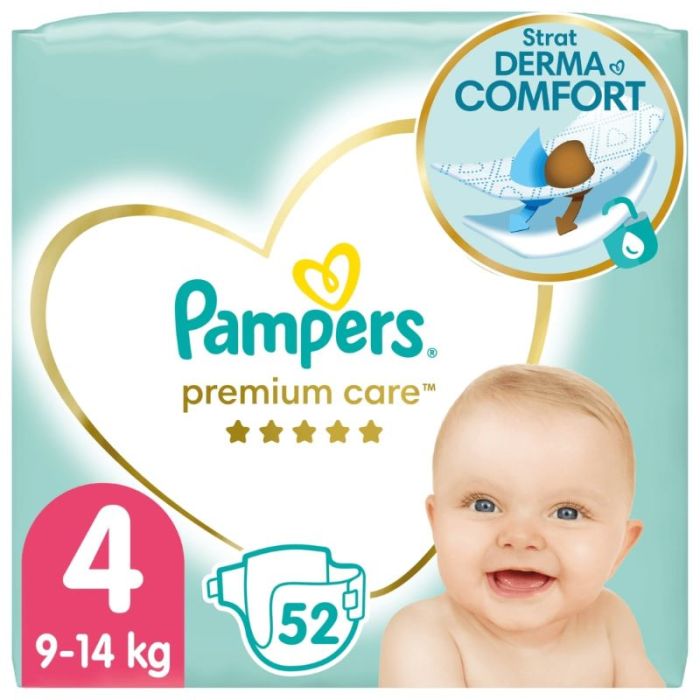 pampers premium care 4 maxi 52