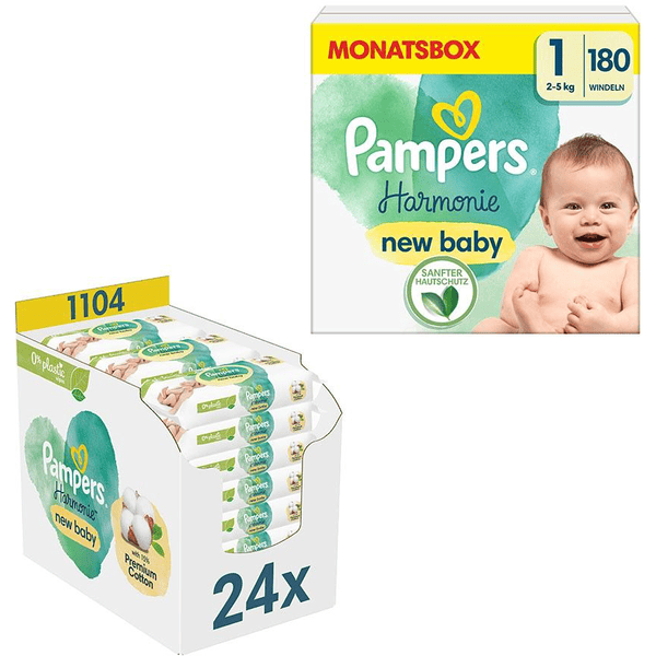 pampers newborn chusteczki