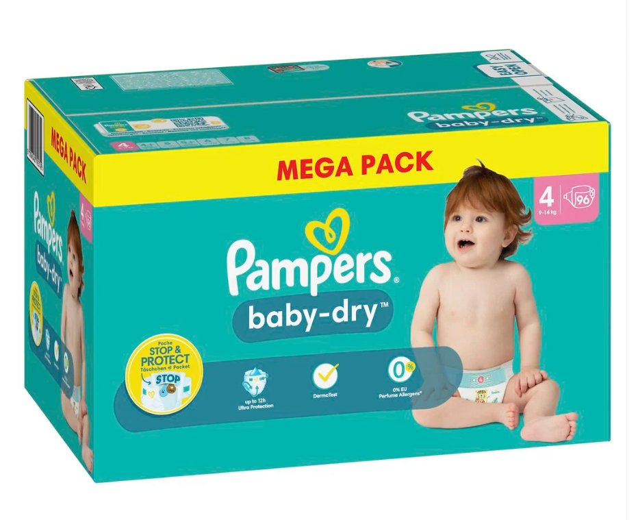 pampers 4 mega pack