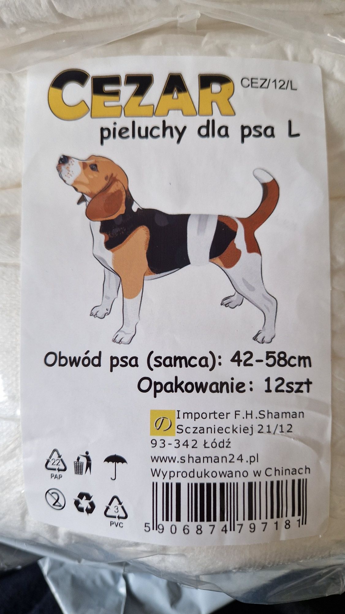 pieluchy dla psa samca łódź