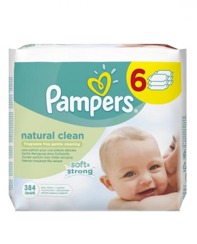 pampers natural clean chusteczki skład