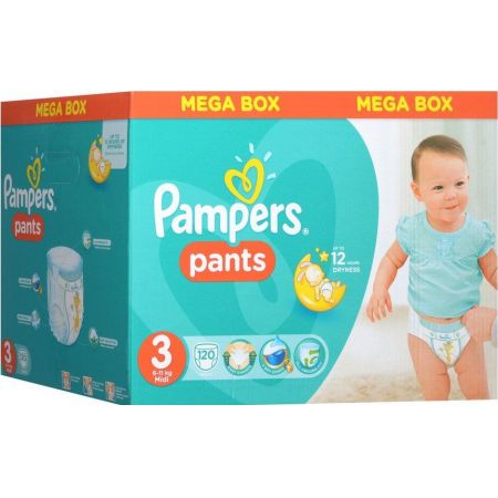 pampers pants 3 120 szt