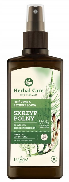 farmona herbal care odżywka do włosów bardzo zniszczonych skrzyp polny