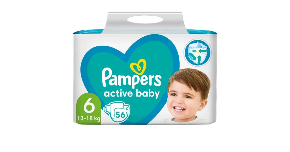 pampers active baby 3-6 rossmann