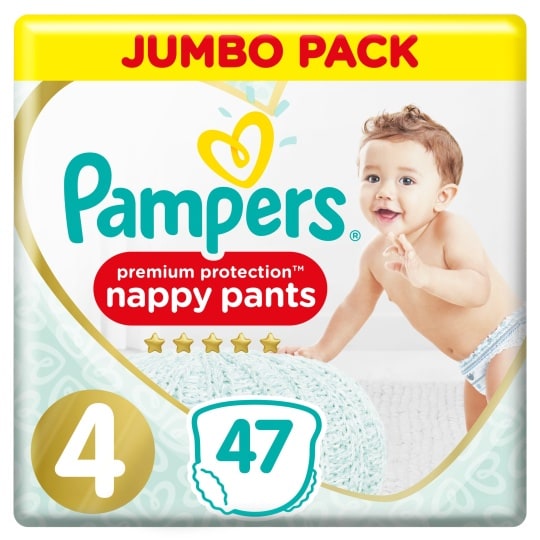 tesco pampers premium 4