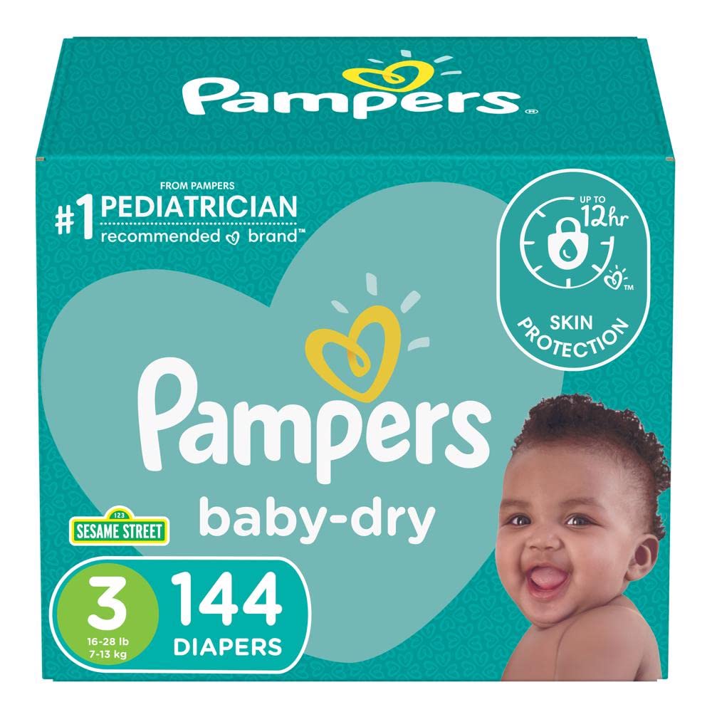 pampers box size 3