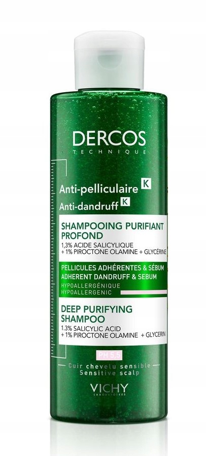 vichy dercos micro szampon peelingujący