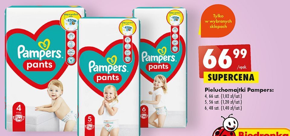 pampers pants promocja 4