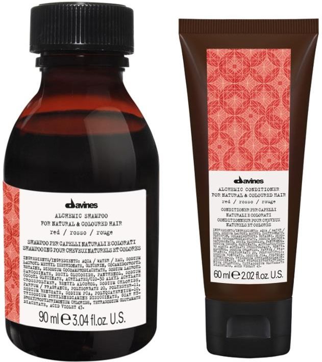 davines alchemic copper szampon do włosów czerwonych red