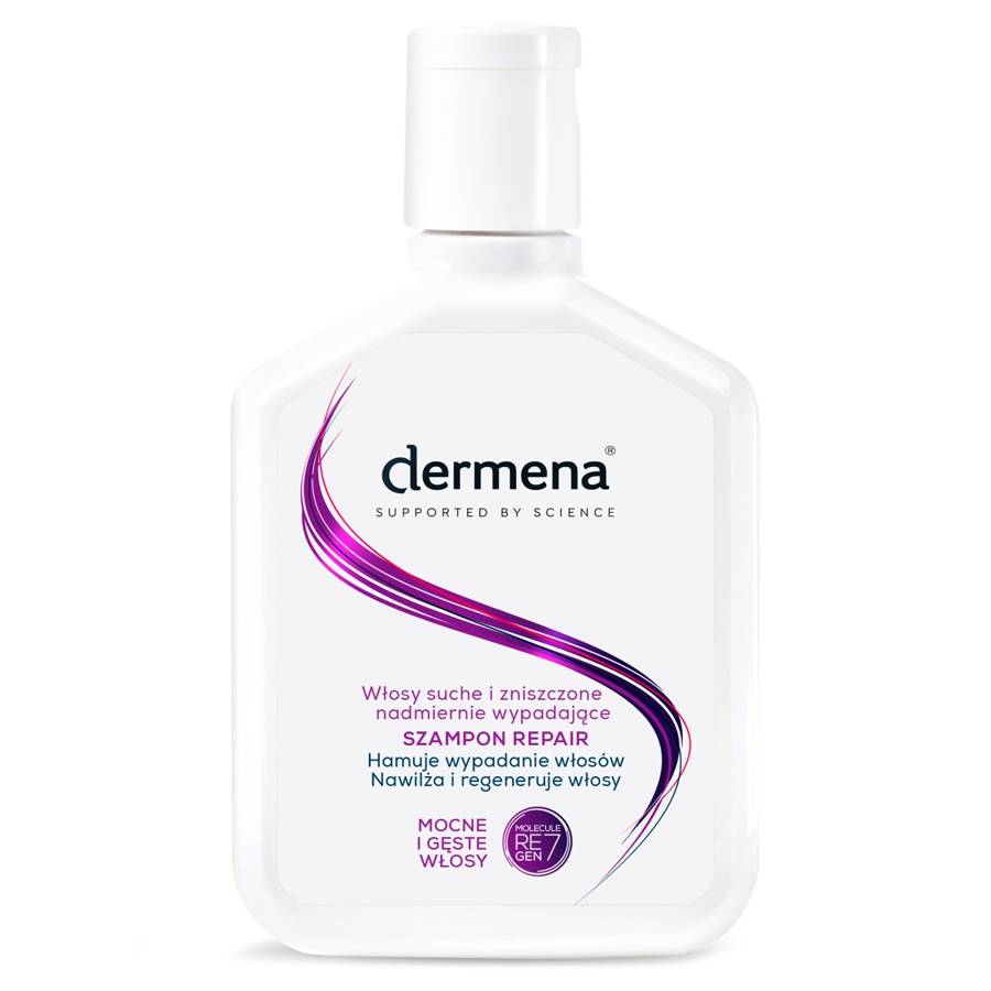 dermena hair care repair szampon do włosów suchych i zniszczonych