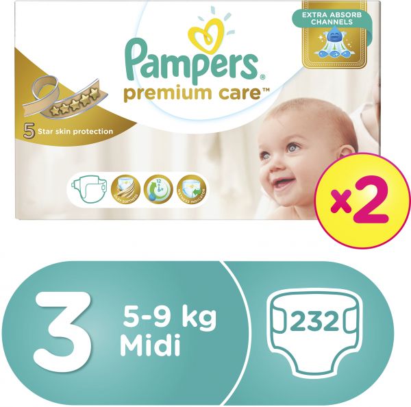 mega box pampers premium care