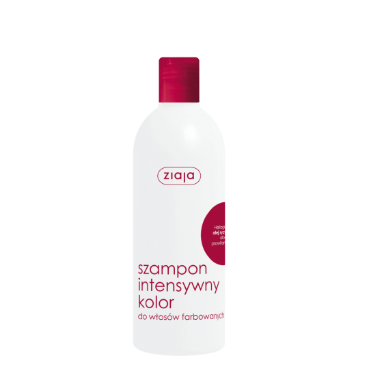 ziaja szampon intensywny kolor olej rycynowy 400ml