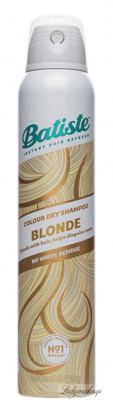 suchy szampon batiste blonde kosmyk